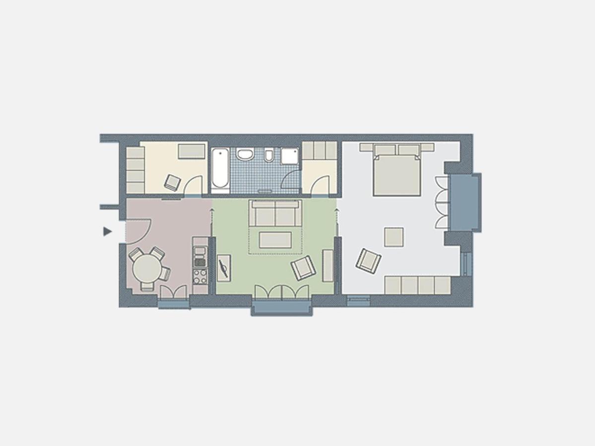 Kaiservillen Heringsdorf - Ferienwohnung Mit 1 Schlafzimmer Und Balkon Dr4 Zewnętrze zdjęcie